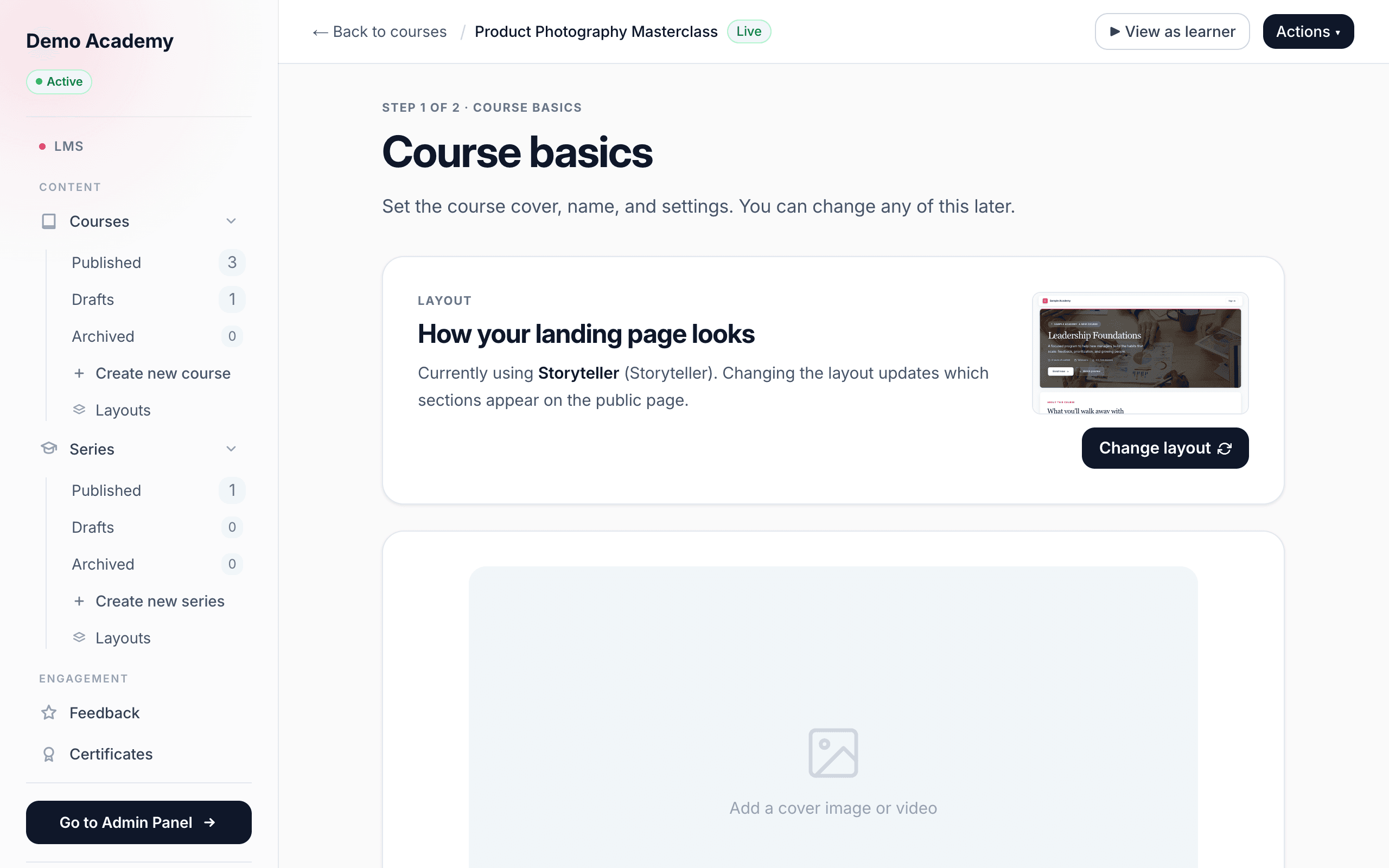 Course basics